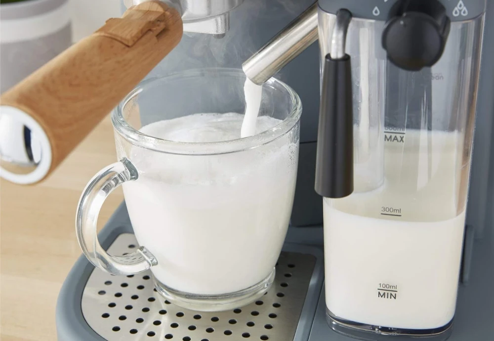 how to use milk frother on espresso machine