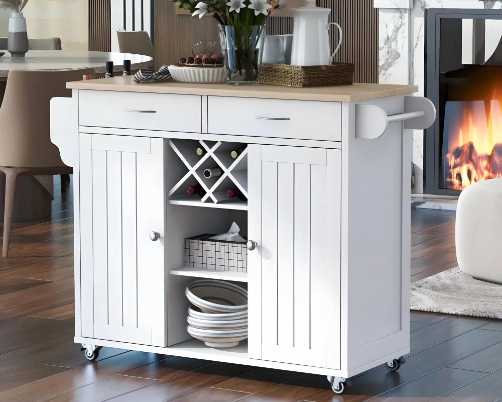 kitchen island with bar seating